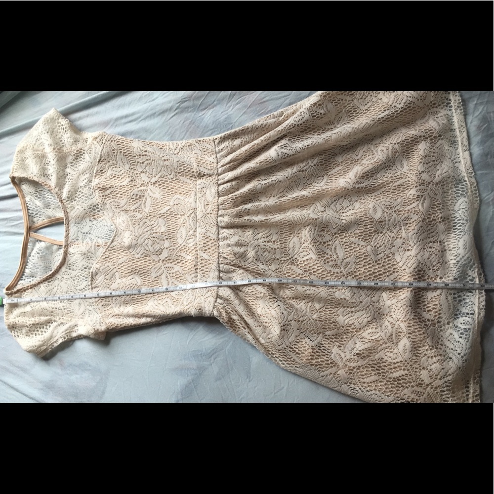DONATED Speechless Small Ivory Lace Dress bridal shower - Picture 6 of 10